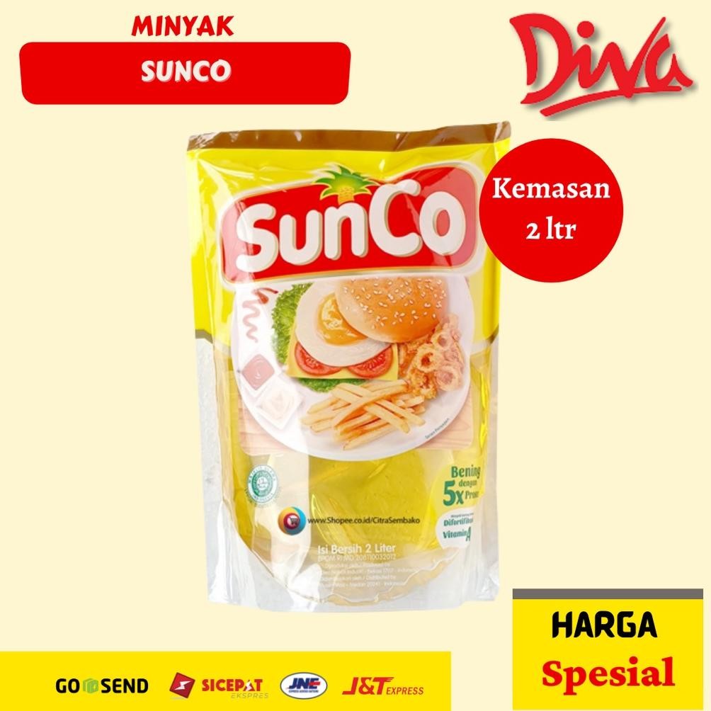 

[2 ltr] Minyak Goreng Sunco kemasan | Pouch 2L AST nUg
