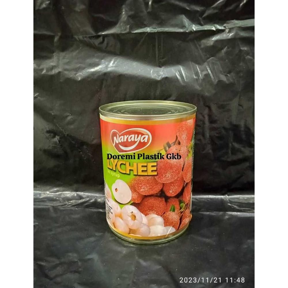 

Naraya Lychee 565gr / Lcyhee Kaleng / Buah Lchyee Kaleng / Leci Kaleng nUg
