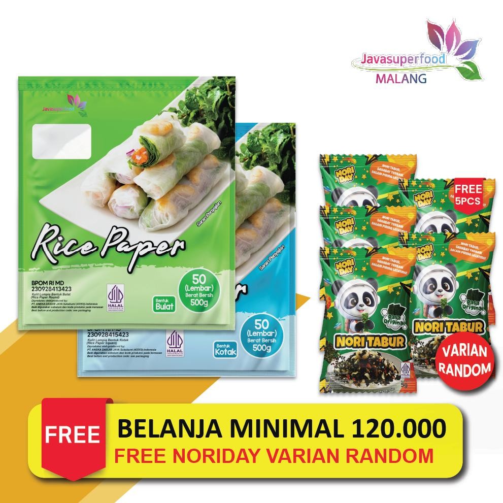 

Rice Paper / Banh Trang High Quality Rice Paper 22cm / Kulit Lumpia Vietnam Rice Paper / rice roll spring roll / Salad Wrap nUg