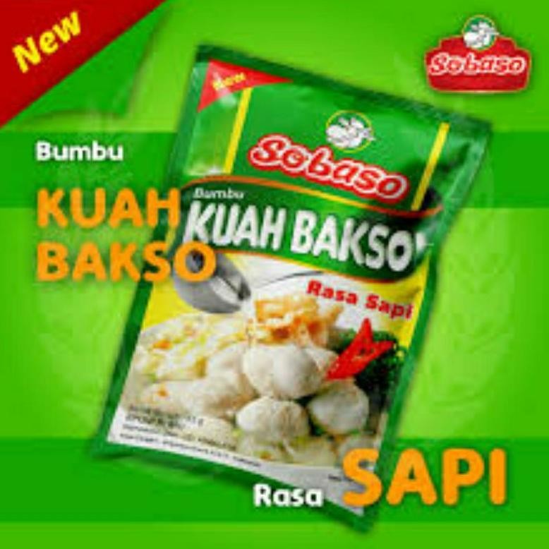 

Sobaso Bumbu Kuah Bakso 65 Gram ( isi 10 bks ) nUg