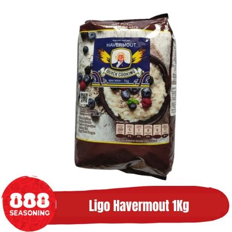 

Ligo Havermout Quick Cooking White Oats 1Kg 1000g AST nUg