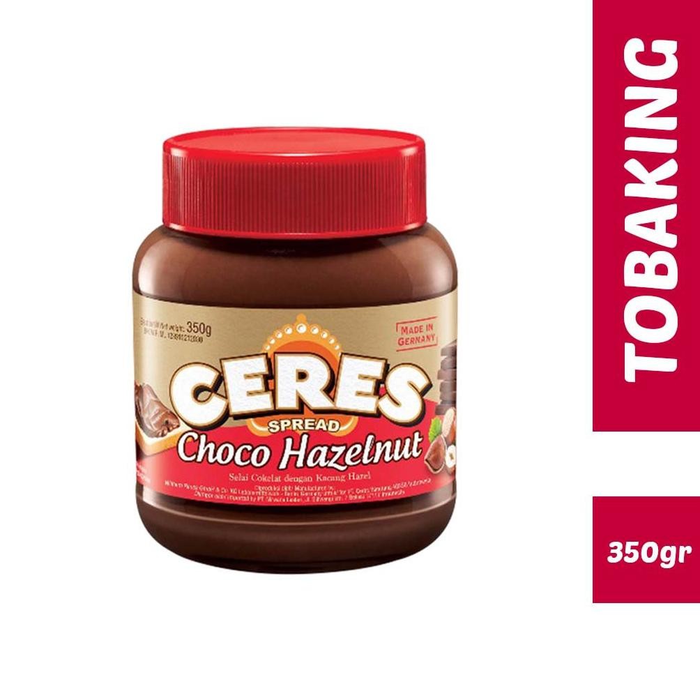 

Ceres Spread Choco Hazelnut 350 gr Selai Cokelat dan Kacang Hazel AST nUg