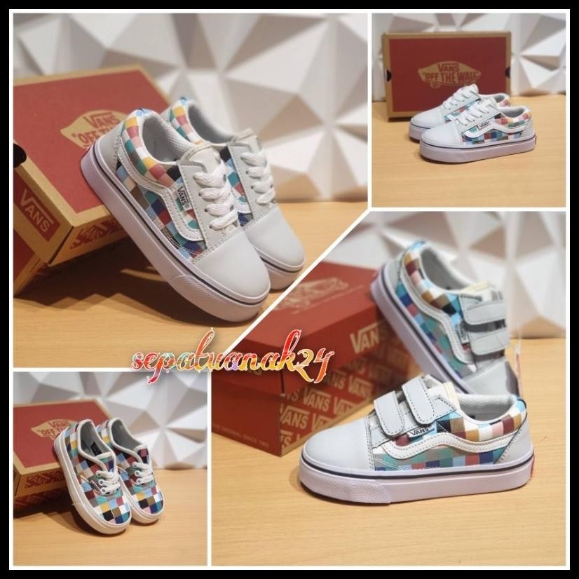 SEPATU ANAK VANS SEPATU ANAK VANS TERBARU SNEAKERS VANS KIDS SEPATU ANAK PEREMPUAN SEPATU ANAK LAKI 