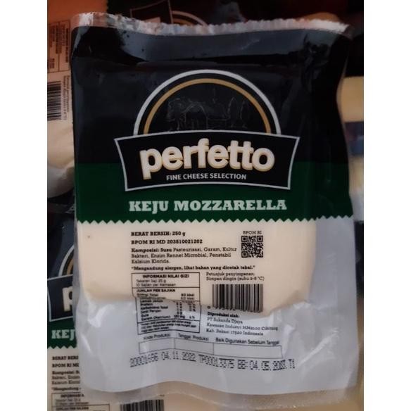 

perfetto keju mozzarella 250 gram nUg