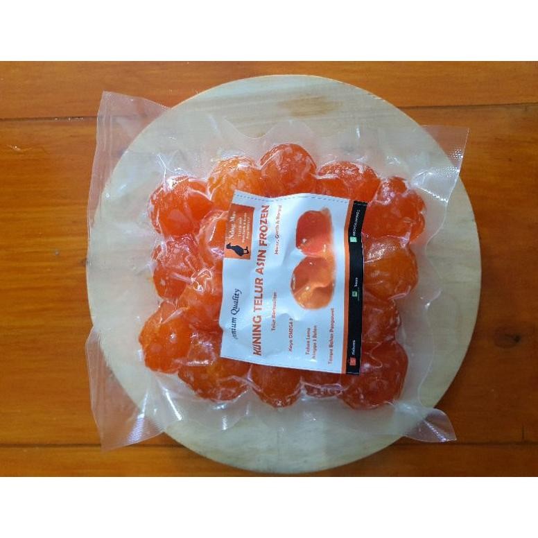 

Kuning Telur Asin Udang Mentah Jumbo isi 10 nUg
