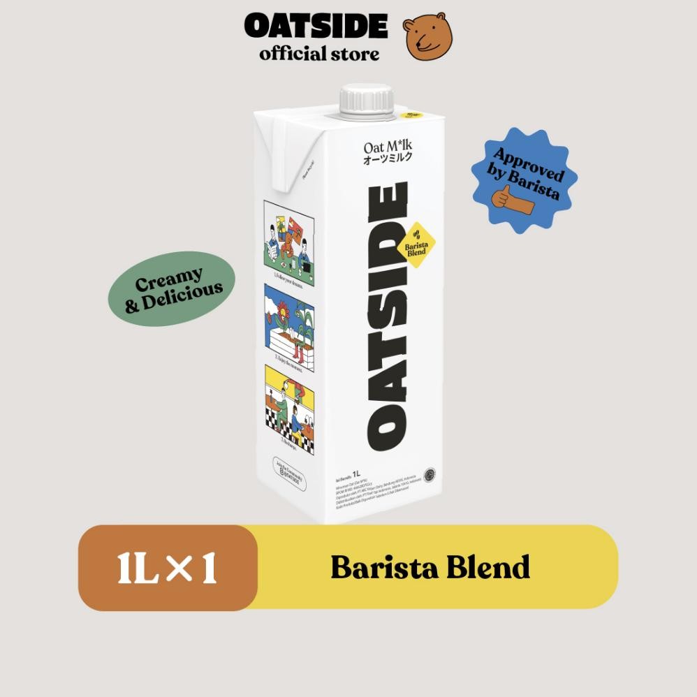 

OATSIDE Oat Milk Barista Blend 1L AST nUg