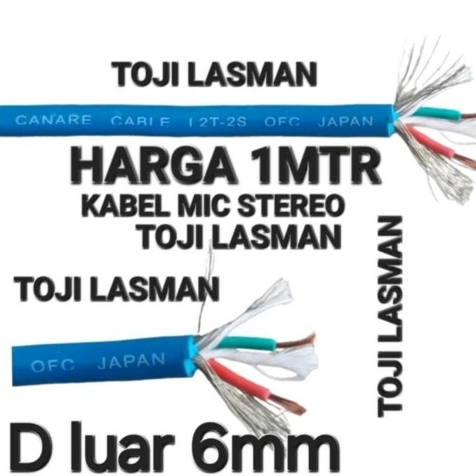 ( Kabel Mic Canare 1 Roll )    Use For  Cable Microfon Mixer Gitar Xlr Akai Spikon Geisler  Kitani B