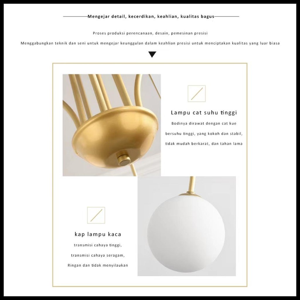 LAMPU GANTUNG RUANG TAMU NORDIC RUANG MAKAN LAMPU GANTUNG RUANG TAMU MINIMALIS MODERN LAMPU RUANG TA