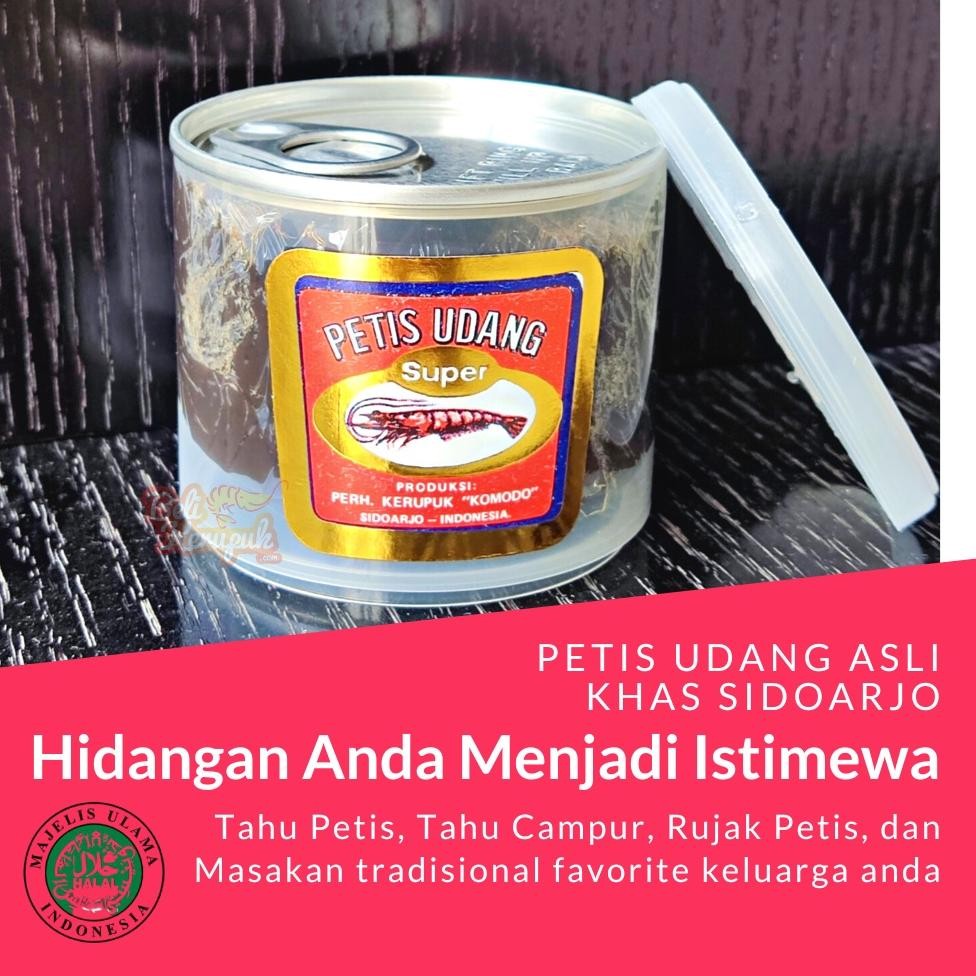 

KOMODO Petis Udang Matang Super 200g dan Repack 1Kg nUg