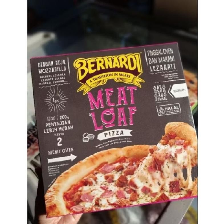

BERNARDI Meat Loaf Pizza 250g nUg