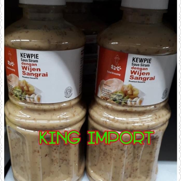 

Terlaris Kewpie Saus Siram Wijen Sangrai/Roasted Sesame Sauce/Dresing For Salad