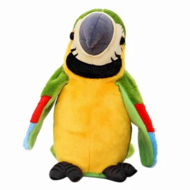 Mainan Edukasi Anak Pet Alive Boneka Burung Beo bisa bicara