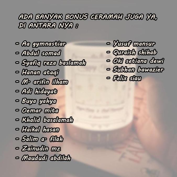 [Cod]Speaker Alquran,Speaker Murottal Alquran Led Jam&Alarm Motif Masjid Kuning New Stok