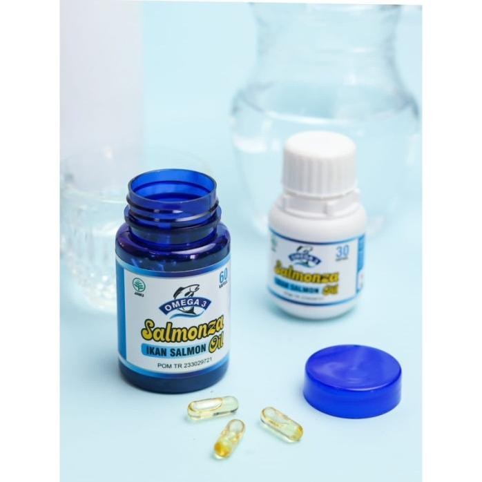 

Terlaris Vitamin Anak Pintar Kapsul Salmonza Minyak Ikan Salmon Plus Minyak Zaitun Penambah Nafsu Makan Anak
