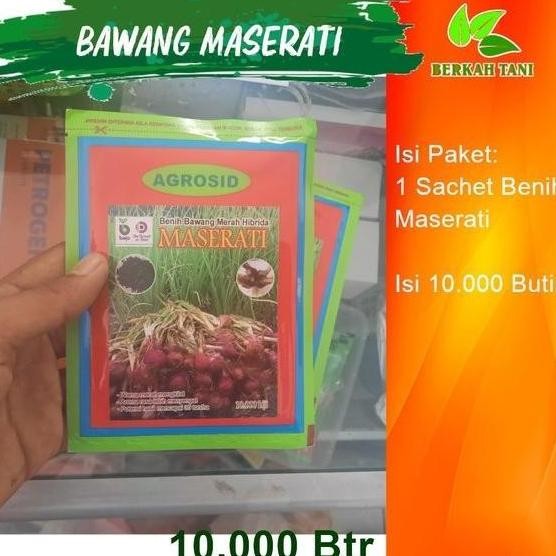 

Terlaris Bibit Benih Unggul Bawang Merah Maserati 10000 Biji