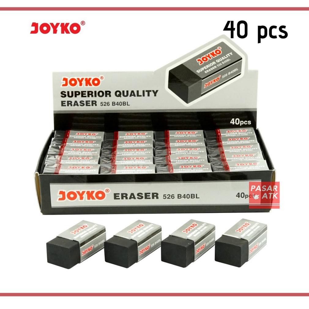 

RB Penghapus Stip Kecil JOYKO Hitam Putih EB-40 (40 pcs)
