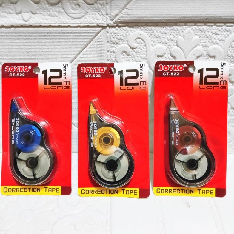 

RB (12 pcs) Correction Tape CT-522 Tip X Kertas 12m