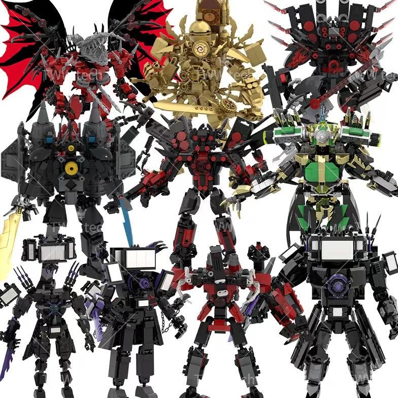 ''Terlaris" Tww Skibidi Toilet/Titan Tv Man/Titan Tv Man Murah/Titan Tv Man Upgrade/Model Building B