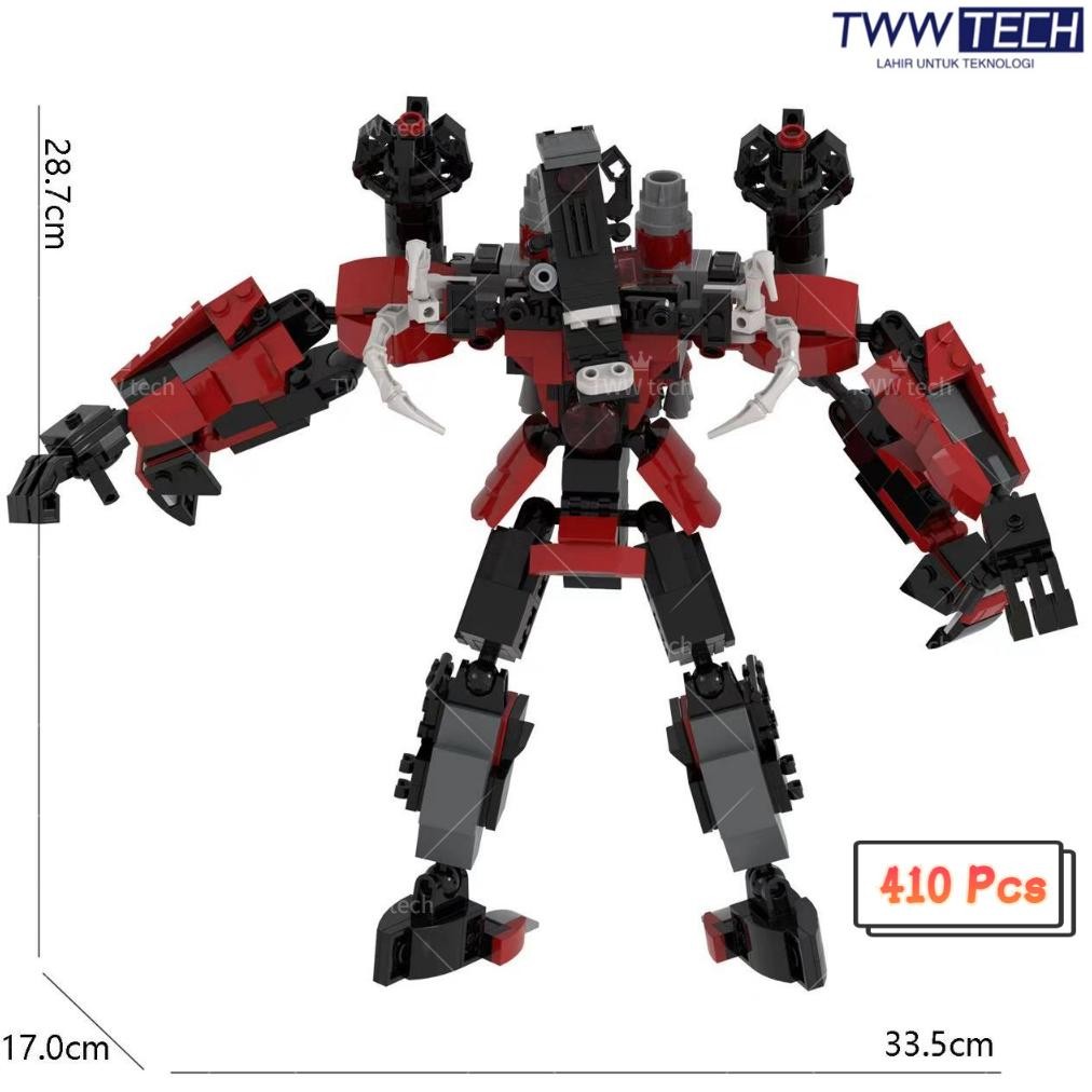 ''Terlaris" Tww Skibidi Toilet/Titan Tv Man/Titan Tv Man Murah/Titan Tv Man Upgrade/Model Building B