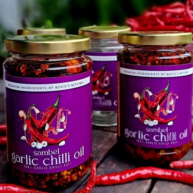 

] Garlic Chili Oil / Minyak Cabe/450gram