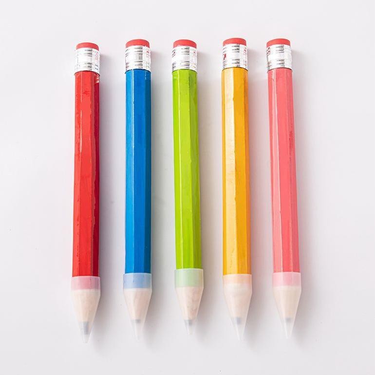 

RB Pensil Jumbo Besar 33 CM Mainan Pencil Pensil Jumbo Hiasan Photo Kado Large Pencils Pencil