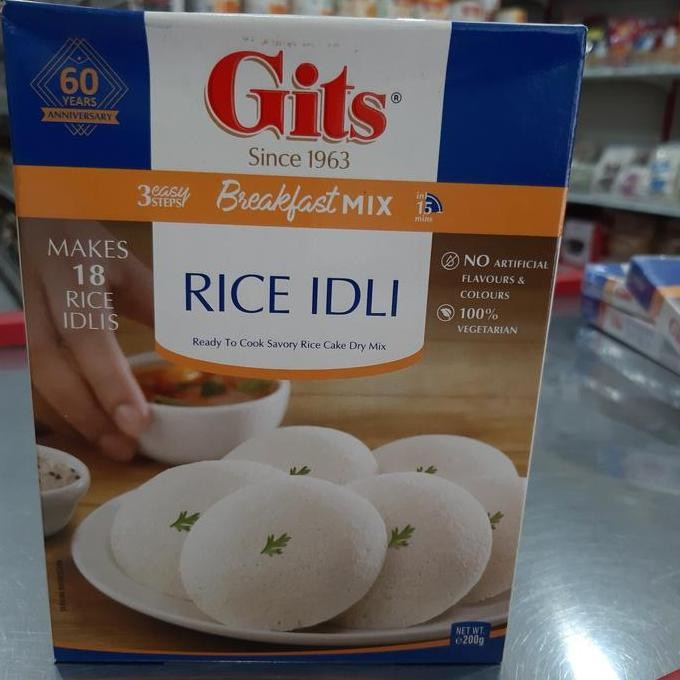 

monggo] gits rice idli 200 gm made in india