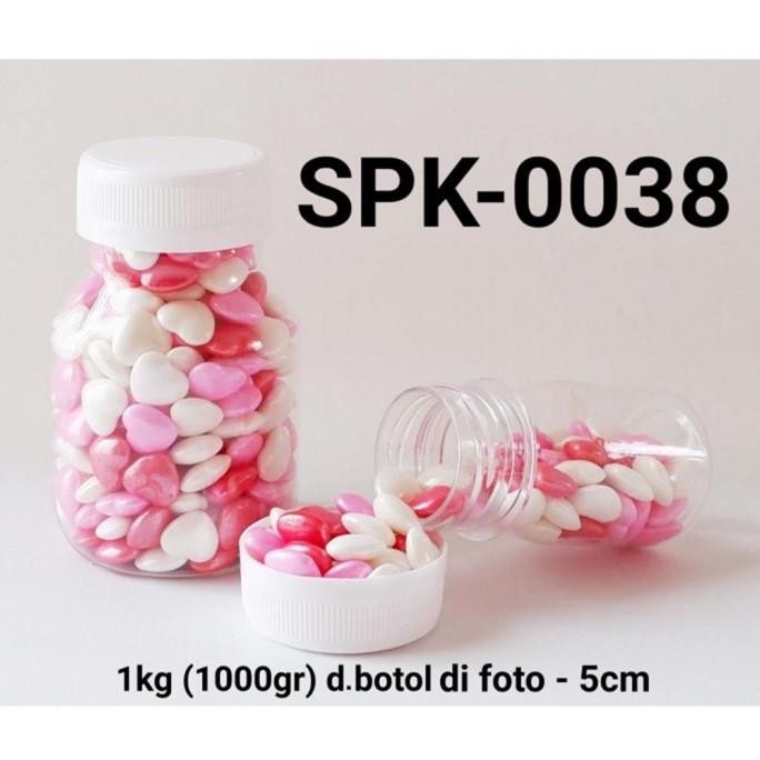

Produk Unggulan] SPK-0038 Sprinkles sprinkle sprinkel 1kg 1 kg kilo hati merah putih