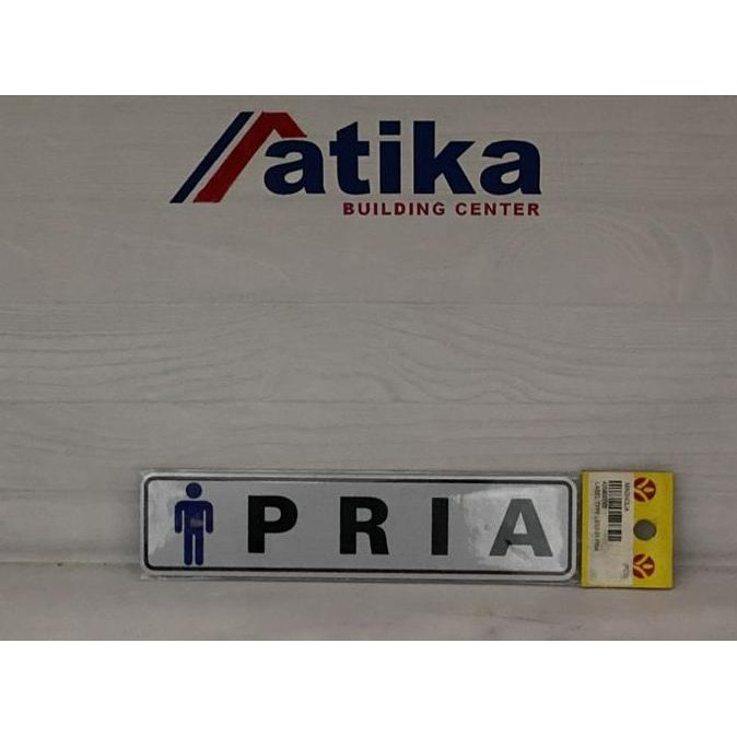 

!!!!!!] LABEL TYPE TEMPELAN STICKER PINTU KAMAR MANDI LBS3 01 PRIA