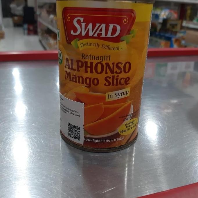 

Silahkan Order] swad alphonso mango slice 450 gm