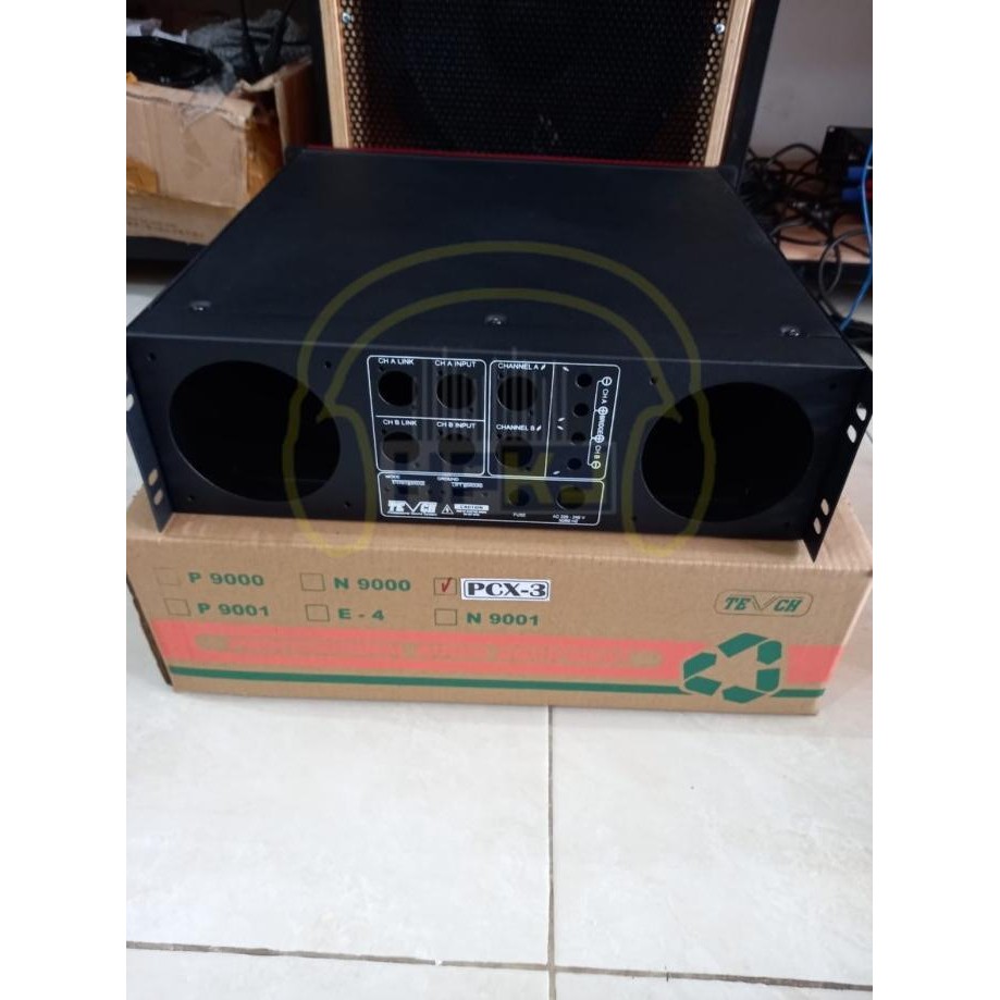 Box Power Amplifier Pcx-3 3U Box Power Ampli 3 U Pcx3 New Stok