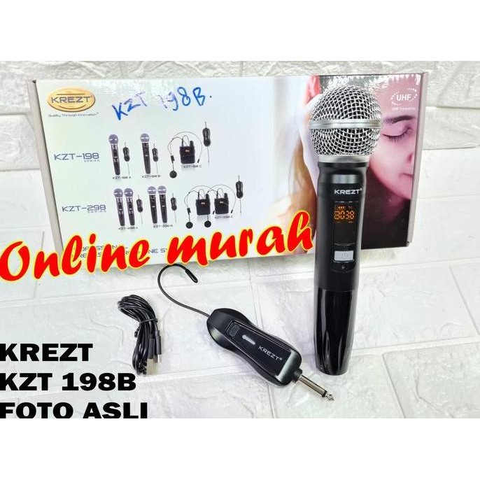 Mic Krezt Kzt 198 Ada 3 Jenis Tipe 198A 198B 198C 3 Pilihan New Stok