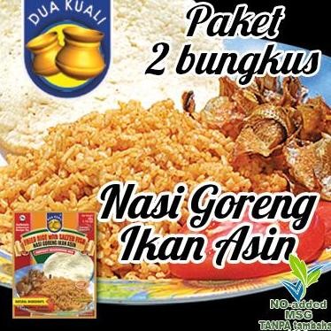 

Buruan serbu] Bumbu Masak Instan Dua Kuali Nasi Goreng Ikan Asin