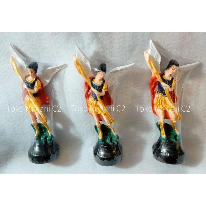 Be09 Fbx-4 Patung Malaikat Santo Mikhael 10Cm - Patung Malaikat Santo Mikael - Patung Mikael - Patun
