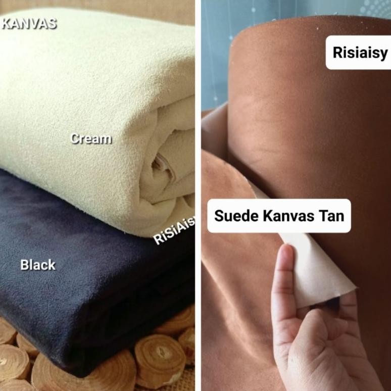 SY Kain Suede Kanvas Tebal Untuk Tas Sepatu