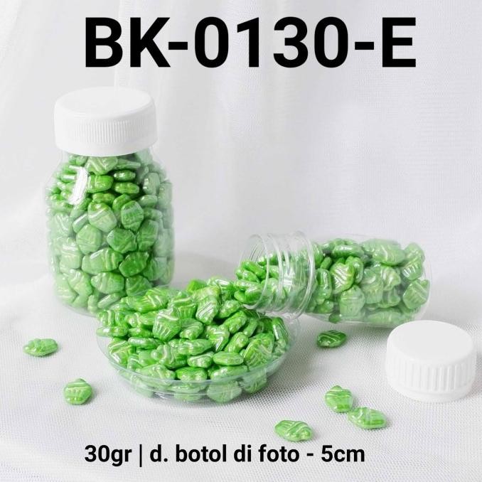 

#####] BK-0130-E Sprinkles sprinkle sprinkel 30gr 30 gram cupcake hijau
