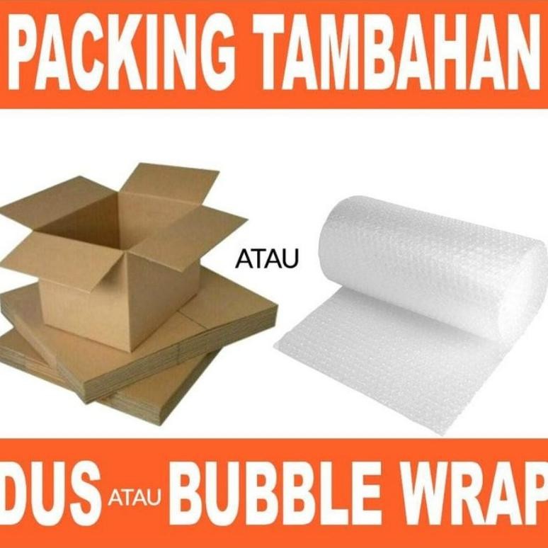 

''Terlaris" Extra Pac Tambahkan Bubble Wrap Dan Dus Aman Murah