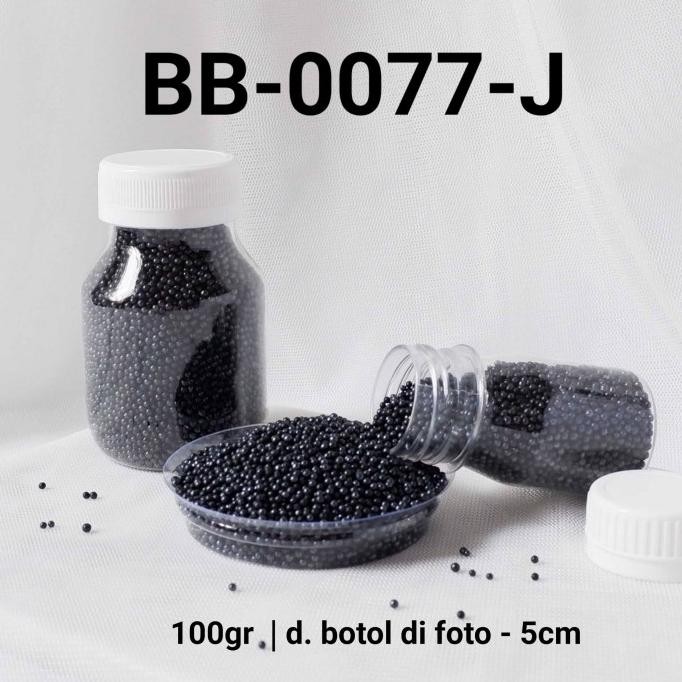 

*#*#*#] BB-0077-J Sprinkles sprinkle sprinkel 100gr 100 gram mutiara hitam
