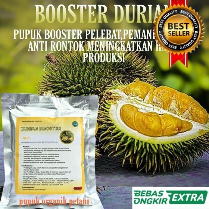 

Terlaris Pupuk Booster Bibit Durian Merangsang Untuk Cepat Berbuah