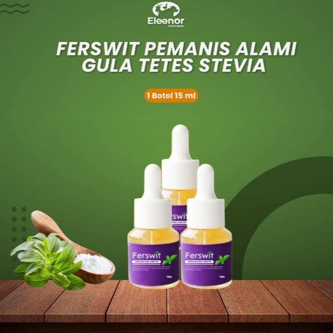 

Ferswit Stevia Pemanis Gula Alami Tetes 15ml Cocok Untuk Diet BERKUALITAS