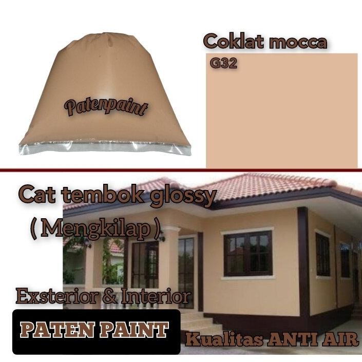 paten paint / cat tembok glossy / cat tembok minyak / cat tembok warna coklat / cat tembok dinding /