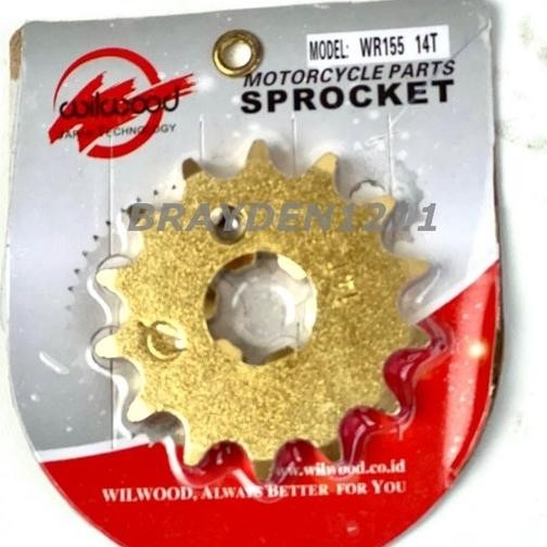 Sd-5 Is75 Gear Depan Wr155 Sss  /  Gear Sss Depan Wr 155 /  Gear Depan Gold Sss Wr 155 Termurah