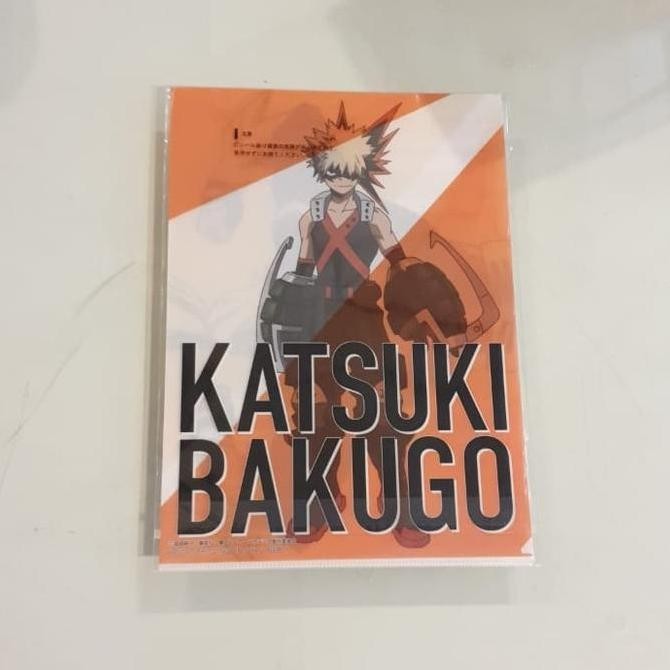 

Ichiban Kuji Clear File L Folder Map Katsuki Bakugo 22 x 31