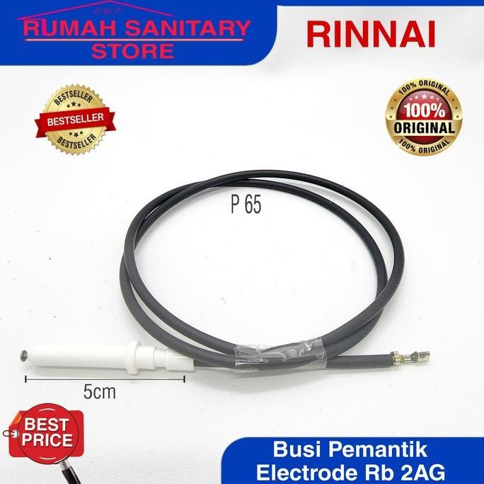 Busi Pemantik RINNAI Rb 2AG, Rb 2AS Electrode Pemantik Kompor Tanam