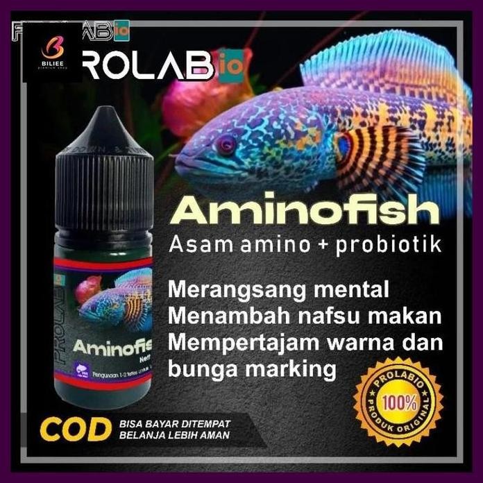 Terlaris Vitamin Ikan /Amino Fish Asam Amino Ikan / Obat Ikan / Prolabio Chana