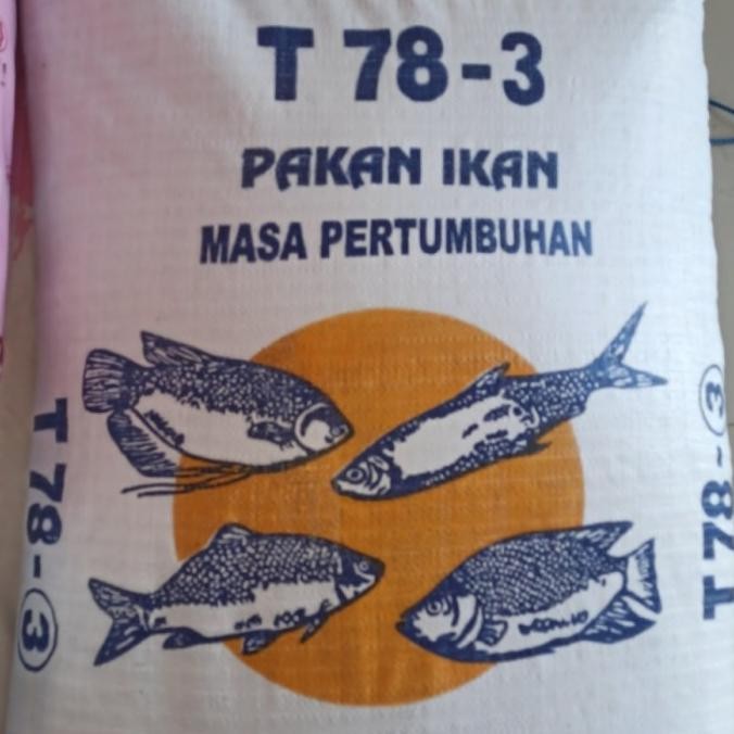 || BANANA / T78-3 T783 30kg Pakan Makanan Pellet Benih Bibit Ikan Lele Gurame Nila ||~~~