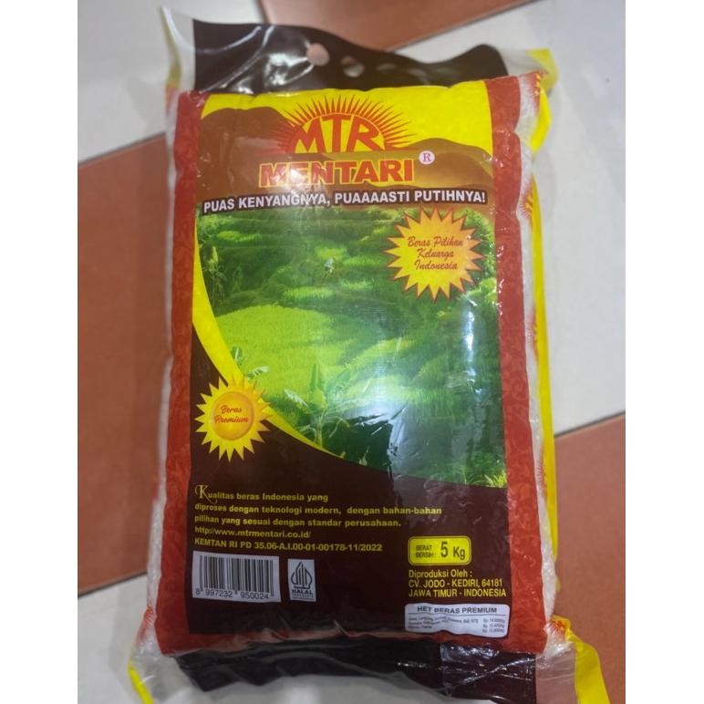 

Beras Mentari Premium 5kg/10kg