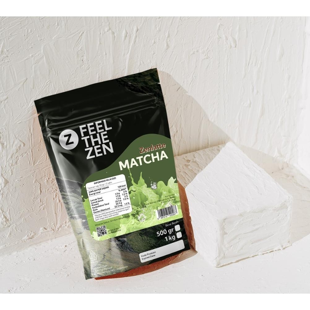 

Bubuk Matcha | Zenlatte Matcha - Bag 500Gr | Matcha Powder