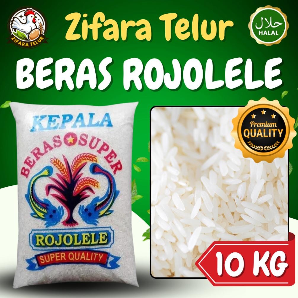 

Zifara Telur - Beras Rojolele 10 KG Kualitas Super