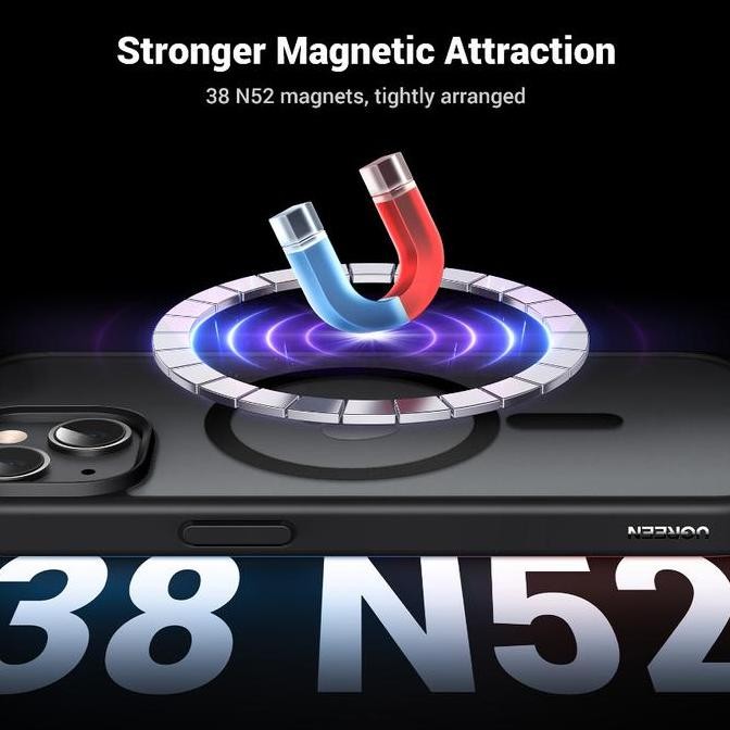 || BALERINA / [ TERLARIS ] UGREEN Case Magsafe Wireless Charging iPhone 14 15 16 Pro Max Plus Magnet