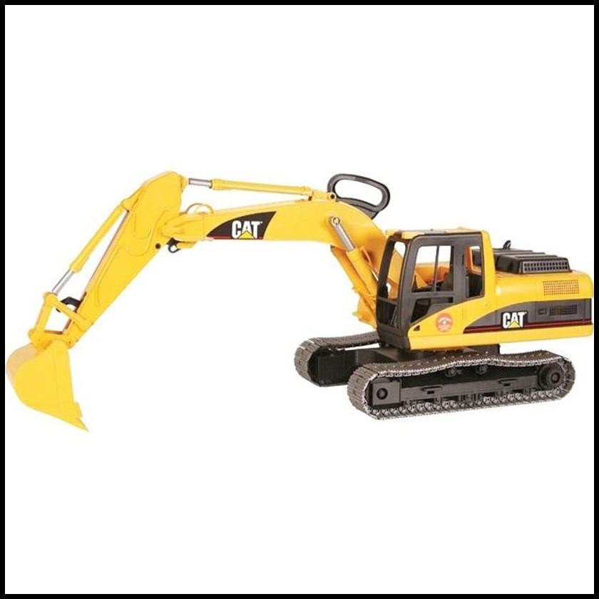 Ready Bruder 2483 Cat Excavator - Mainan Miniatur Truk Beko {Terlaris|Best Seller}